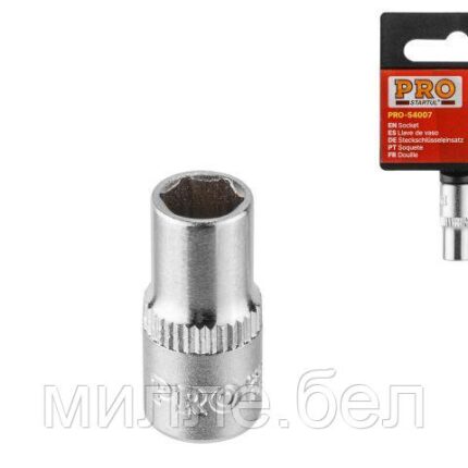 Головка 1/4" 6мм 6гр. PRO STARTUL (PRO-54006)