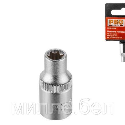 Головка "звездочка" 1/4" Е4 PRO STARTUL (PRO-54204)