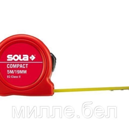 Рулетка  8м/25мм "Compact" CO 8m (SOLA)