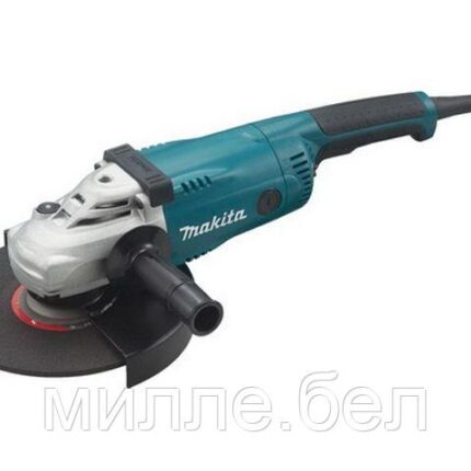 Двуручная углошлифмашина MAKITA GA 9020 SFK в чем. (2200 Вт, диск 230х22 мм, плавный пуск, без регул. об.)