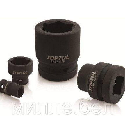 Головка ударн. 3/8" 21мм 6гр. TOPTUL (Длина -- 30 мм)