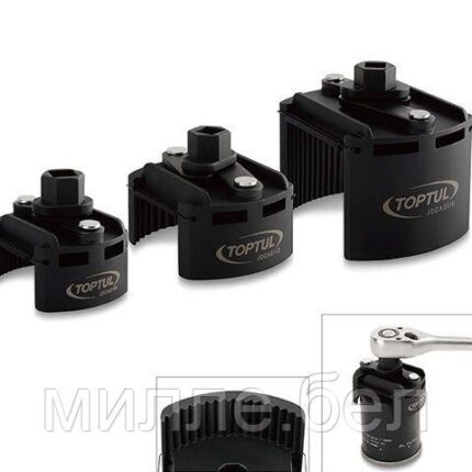 Съемник масляных фильтров универсальный 60-80мм TOPTUL