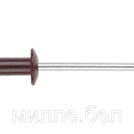 Заклепка вытяжная 4.8х12 мм алюминий/сталь, RAL 3005 (500 шт в карт. уп.) STARFIX (Цвет винно-красный)