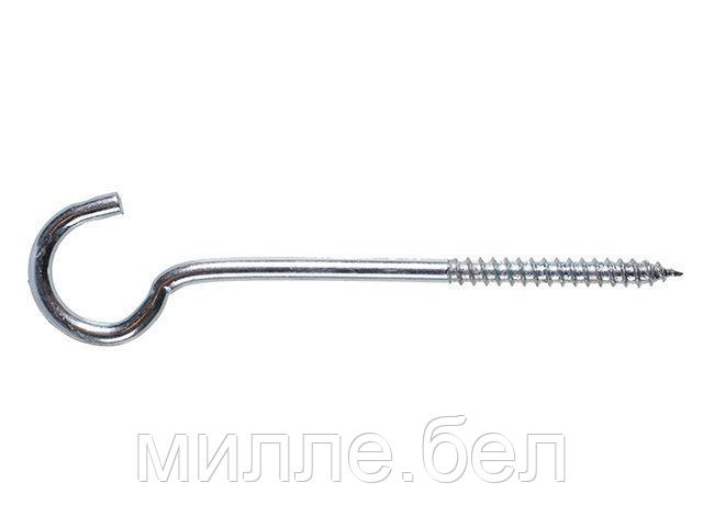Крючок 4.0х50 мм С-образный, цинк (50 шт в пласт. конт.) STARFIX