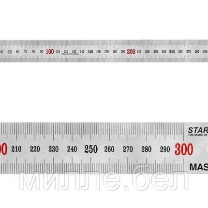 Линейка измерительная 300мм STARTUL MASTER (ST3500-030) (быт.)