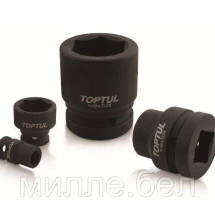 Головка ударн. 3/4" 38мм 6гр. TOPTUL (Длина - 57 мм)