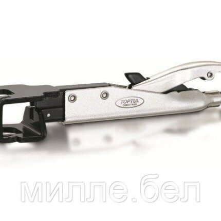 Зажим ручной с двойной изогнутой губкой 230мм TOPTUL