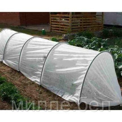 Парник "Стандарт" 4м, ОСТРОВ КОМФОРТА (длина: 4 м, ширина: 60-90 см, высота: 90-60 см)