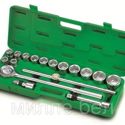 Набор головок 3/4" 19-50мм 17предм. 6гр. TOPTUL