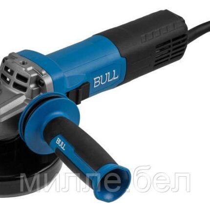 Одноручная углошлифмашина BULL WS 1212 в кор. 125 мм, 1200 Вт, плав. пуск., конст. эл. (11 000 об/мин, защита