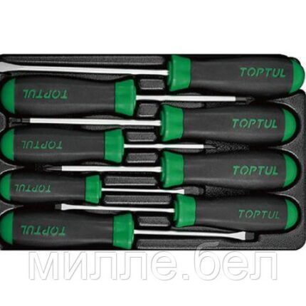 Набор-сет отверток 8предм. TOPTUL