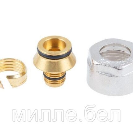 Евроконус (адаптер) 16(2.0) х 3/4" вн. для труб PEX, AV Engineering (Латунь, макс.  8 бар, макс.  110 °С)