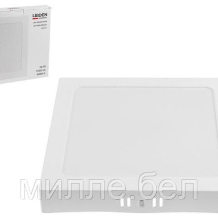 Светильник светодиодный накладной квадрат 18 Вт 4000К, IP44 SFS-S LEIDEN ELECTRIC (225*225 мм)