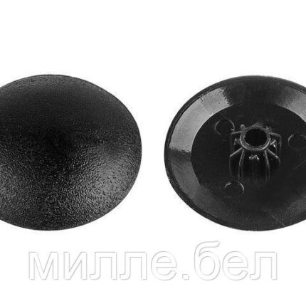 Заглушка для самореза PH2, декоративная черная (1000 шт в пакете) STARFIX