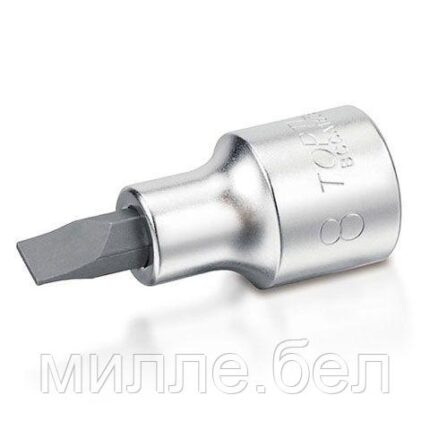 Головка 1/4" с насадкой шлицевой 4,5мм TOPTUL