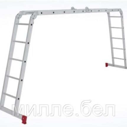 Лестница алюм. многофункц. трансформер 4х5 ступ., 14,8кг NV2320 Новая высота (Без настила. Максимальная