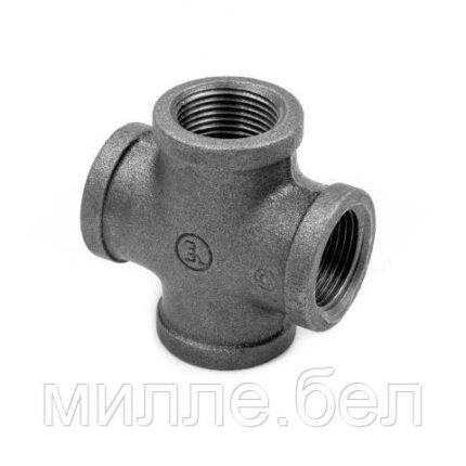 Крестовина 3/4" чугун черн., AV Engineering