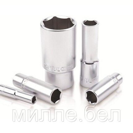 Головка 1/4" 13мм 6гр. глубокая TOPTUL