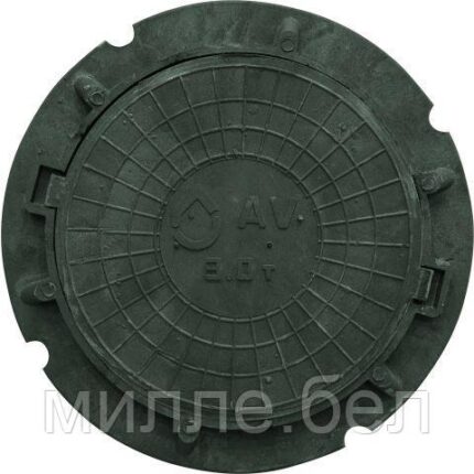 Люк садовый А30 (30 кН) зеленый, AV Engineering