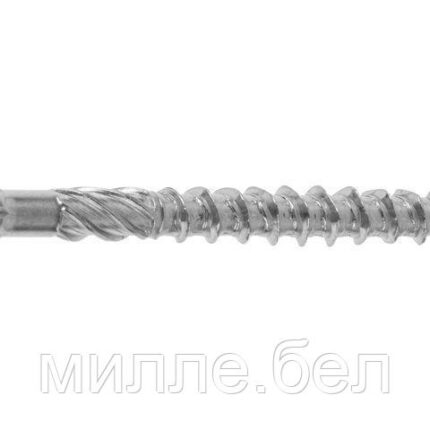 Саморез для террасной доски 5.0х50 мм, нерж. сталь (Aisi 410), TORX25 (200 шт в карт. уп.) STARFIX