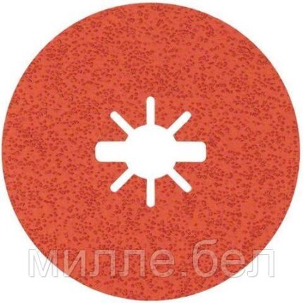 Фибровый шлифкруг 125мм R782 PRISMA P60 X-Lock BOSCH