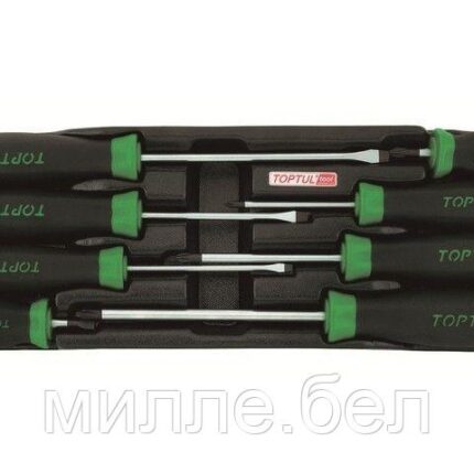 Набор-сет отверток 8шт. 136х364мм TOPTUL