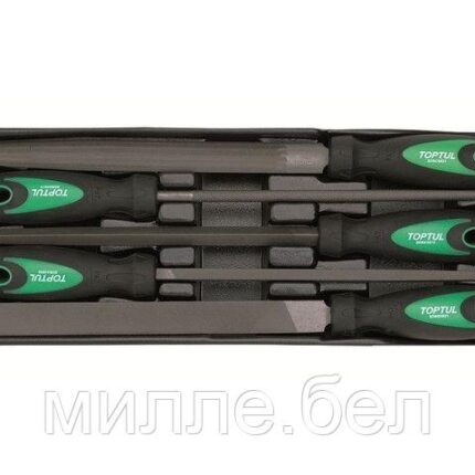 Набор-сет напильников 5шт. 136х364мм TOPTUL