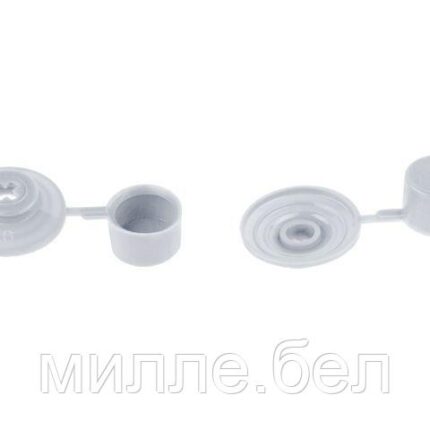 Шайба кровельная с колпачком серая (250шт в пакете) (STARFIX)