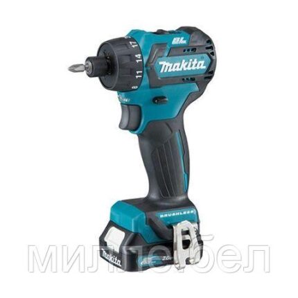 Аккум. шуруповерт MAKITA DF 032 DWAE в чем. (10.8 В, 2 акк., 2.0 А/ч Li-Ion, 2 скор., 32 Нм, шурупы до 10 мм)