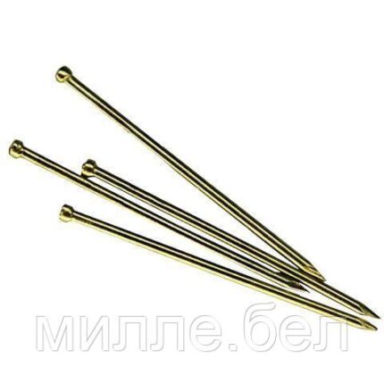 Гвозди финишные 1.2х25 мм латунь (5 кг в карт. уп.) STARFIX