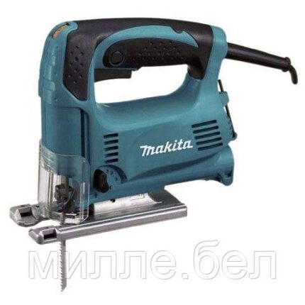 Лобзик электрический MAKITA 4329 KX1 в чем. + набор пилок (450 Вт, пропил до 65 мм)