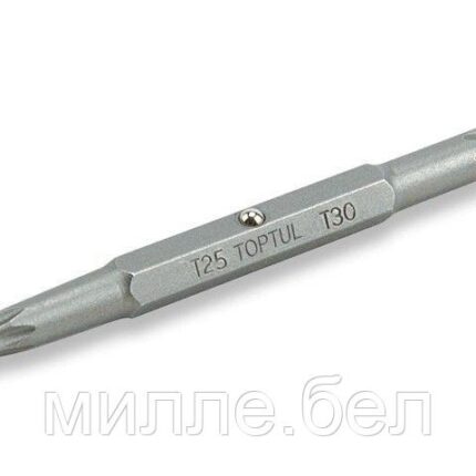Насадка двухсторонняя T15/T20 75мм TOPTUL