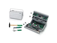 Хранение инструмента (ящики, сумки, пояса, тележки)