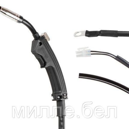 Горелка сварочная MIG MAG WG-150P (2,5м, 180А) SOLARIS (Solaris MIG-200, MIG-202, MIG-203)