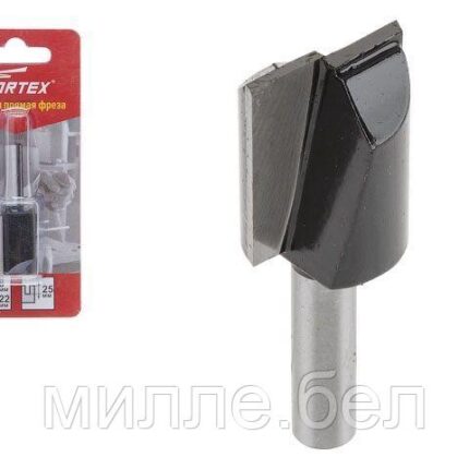 Фреза пазовая прямая 22х25 мм WORTEX