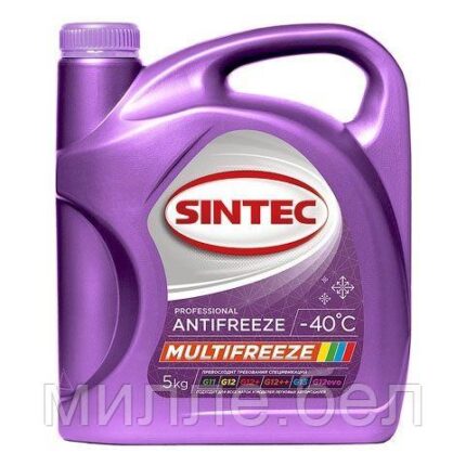 Антифриз Sintec-40 MULTI FREEZE 5кг