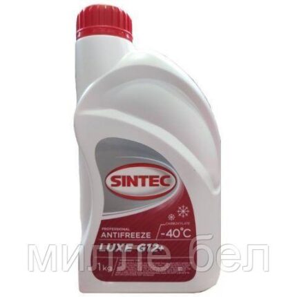 Антифриз Sintec-40 G12 plus Lux (красный) 1кг