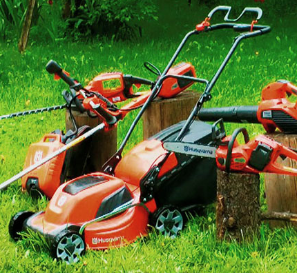 Садовая техника, оснастка и принадлежности