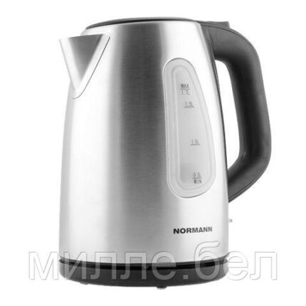 Чайник электрический NORMANN AKL-142 (ОТГРУЗКА ТОЛЬКО ПО ЭТН/ЭТТН | 2200 Вт, 1,7 л, нерж.сталь, подсветка)