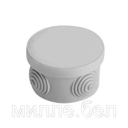 Коробка распаечная ОП 85х40мм, 4 мембр. вх. IP54 ЮПИТЕР