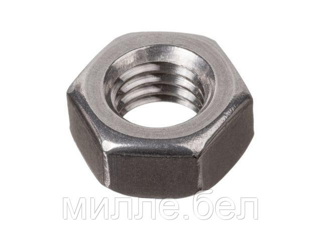 Гайка М4 шестигр., нерж.сталь (А2), DIN 934 (1000 шт в уп.) (STARFIX)