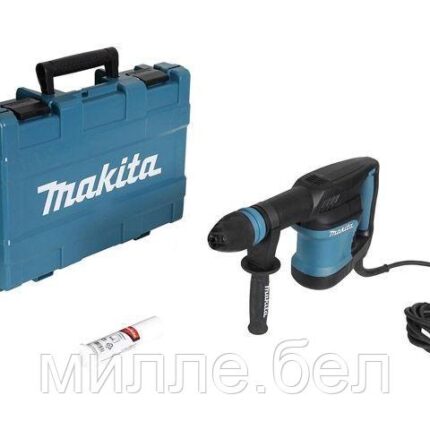 Отбойный молоток MAKITA HM 0870 C (1100 Вт, 7.6 Дж, 2650 уд/мин, патрон SDS-MAX, вес 5.3 кг)