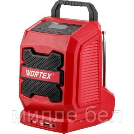 Аккум. радио WORTEX CR 1803 в кор. ALL1 XLT SOLO (FM, AM, Bluetooth, AUX. Работа от аккумулятора и от сети.)