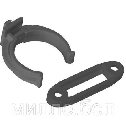 Клипса для кухонной опоры универсальная черная (4 шт в зип-локе) STARFIX