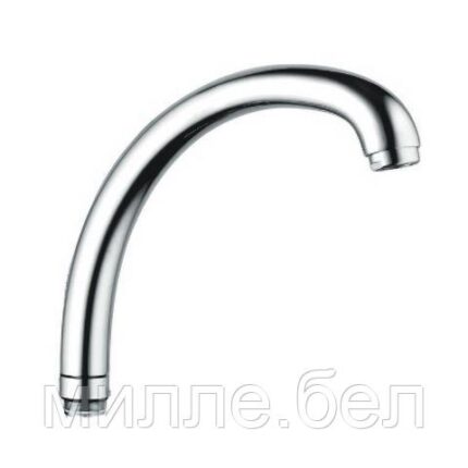 Излив G-образный, ECONOCE (Диаметр подключения 3/4", нержавеющая сталь)