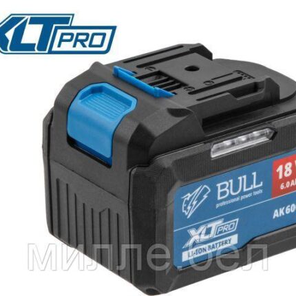 Аккумулятор BULL AK 6002 18.0 В, 6.0 А/ч, Li-Ion XLTpro (18 В, 6 А*ч, Li-ion)