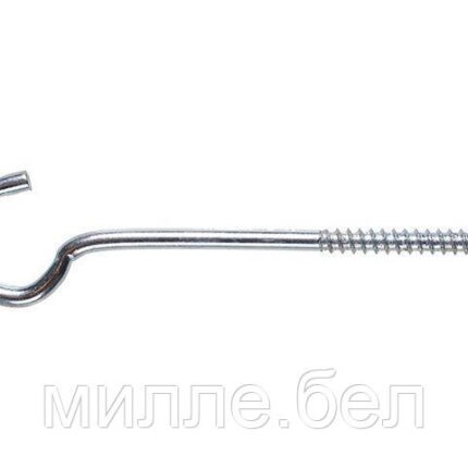 Крючок 6.0х100 мм С-образный, цинк (2 шт в зип-локе) STARFIX