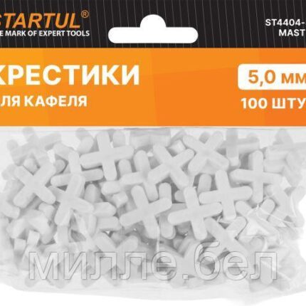 Крестики д/кафеля 5,0мм 100шт STARTUL MASTER (ST4404-50) (СВП)