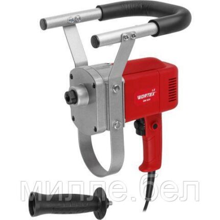 Миксер-дрель WORTEX LX DM 1211 в кор. 1200 Вт, 0-750 об/мин., M14, П-образн. рукоять (ОТГРУЗКА ТОЛЬКО ПО