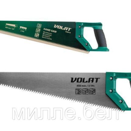 Ножовка по дер. 450мм 4 TPI ВОЛАТ